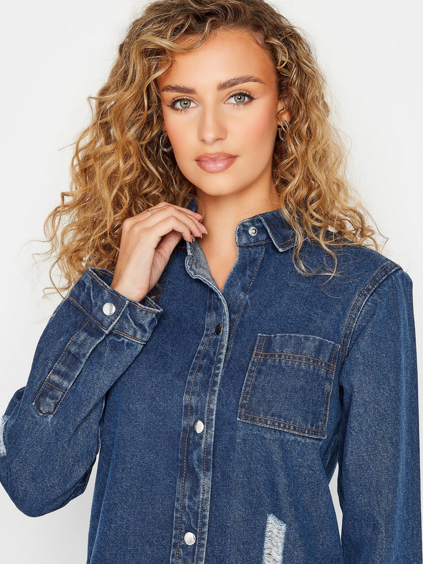 long-tall-sally-long-tall-sally-rip-and-repair-denim-shirtoutfit