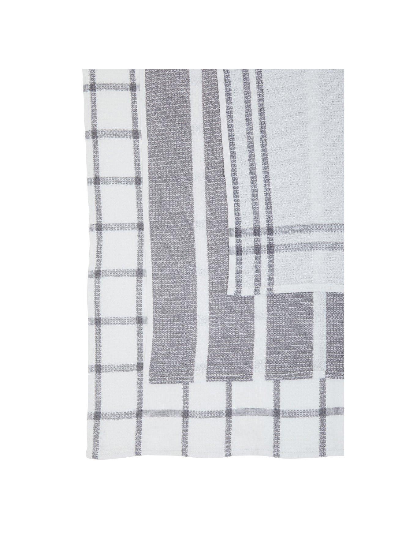 premier-housewares-set-of-3nbspdoro-waffle-tea-towels-grey-and-whiteback