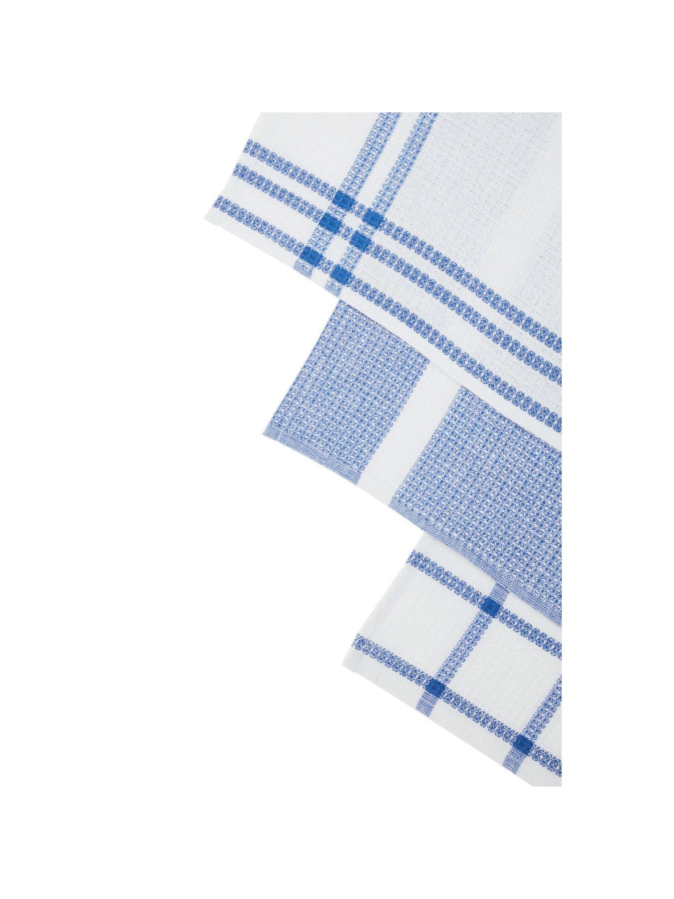 premier-housewares-set-of-3-doro-waffle-tea-towels--nbspblue-and-whiteoutfit