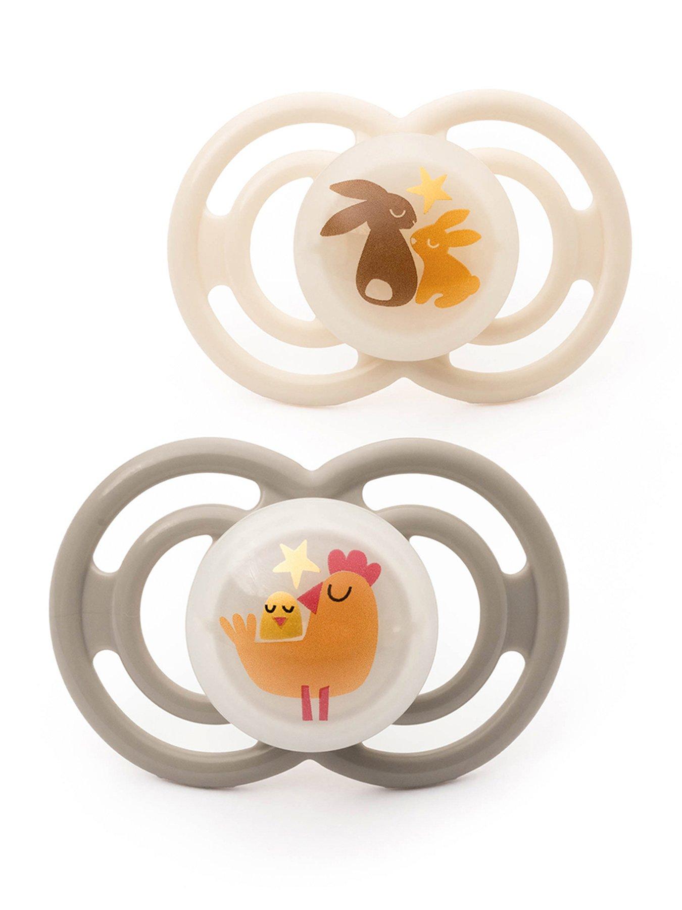 Image 1 of 6 of MAM Perfect Night 18-36M Soother 2pk - Unisex