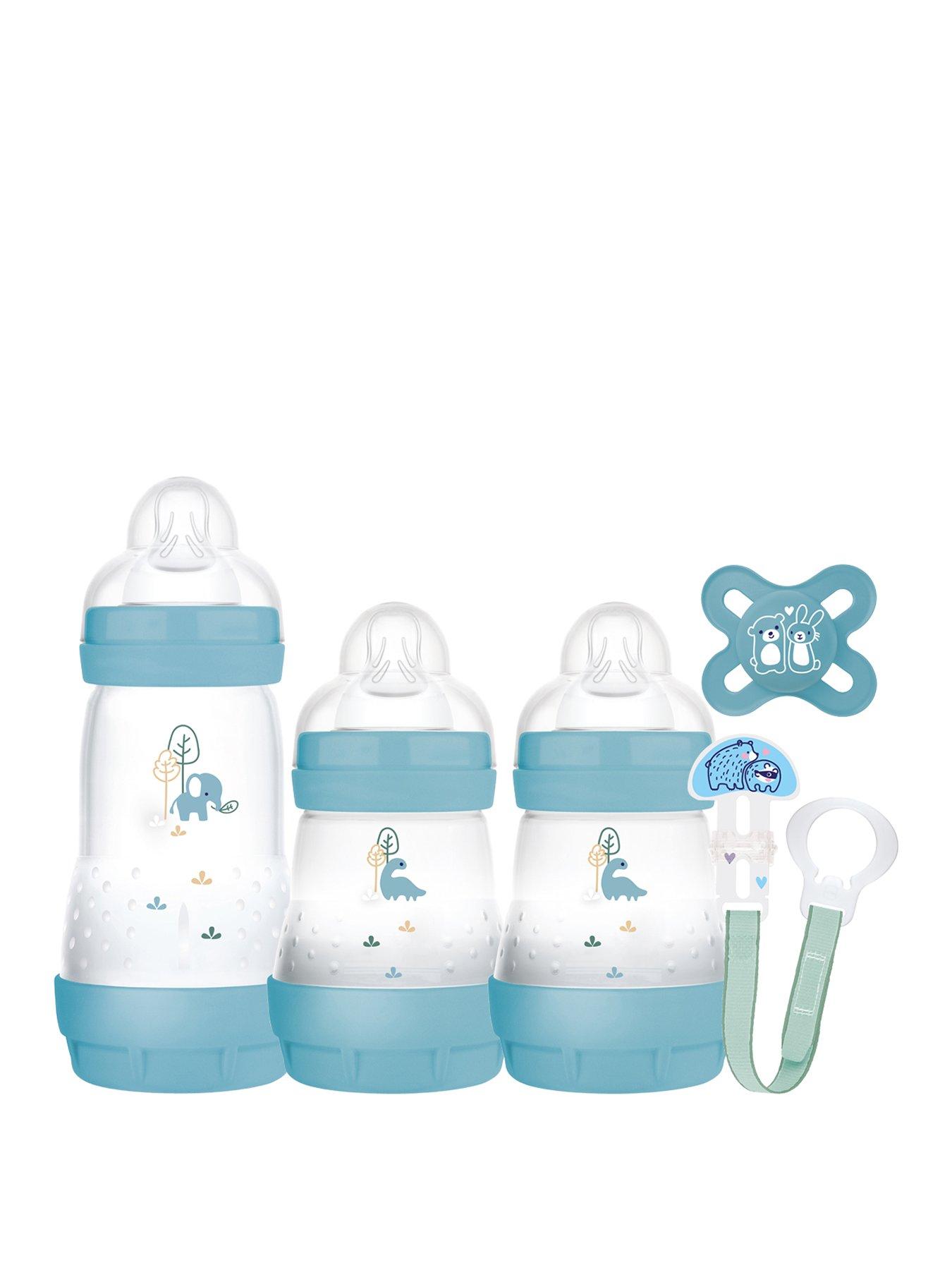Image 1 of 6 of MAM MAM Welcome to the World Bottle Set- Blue