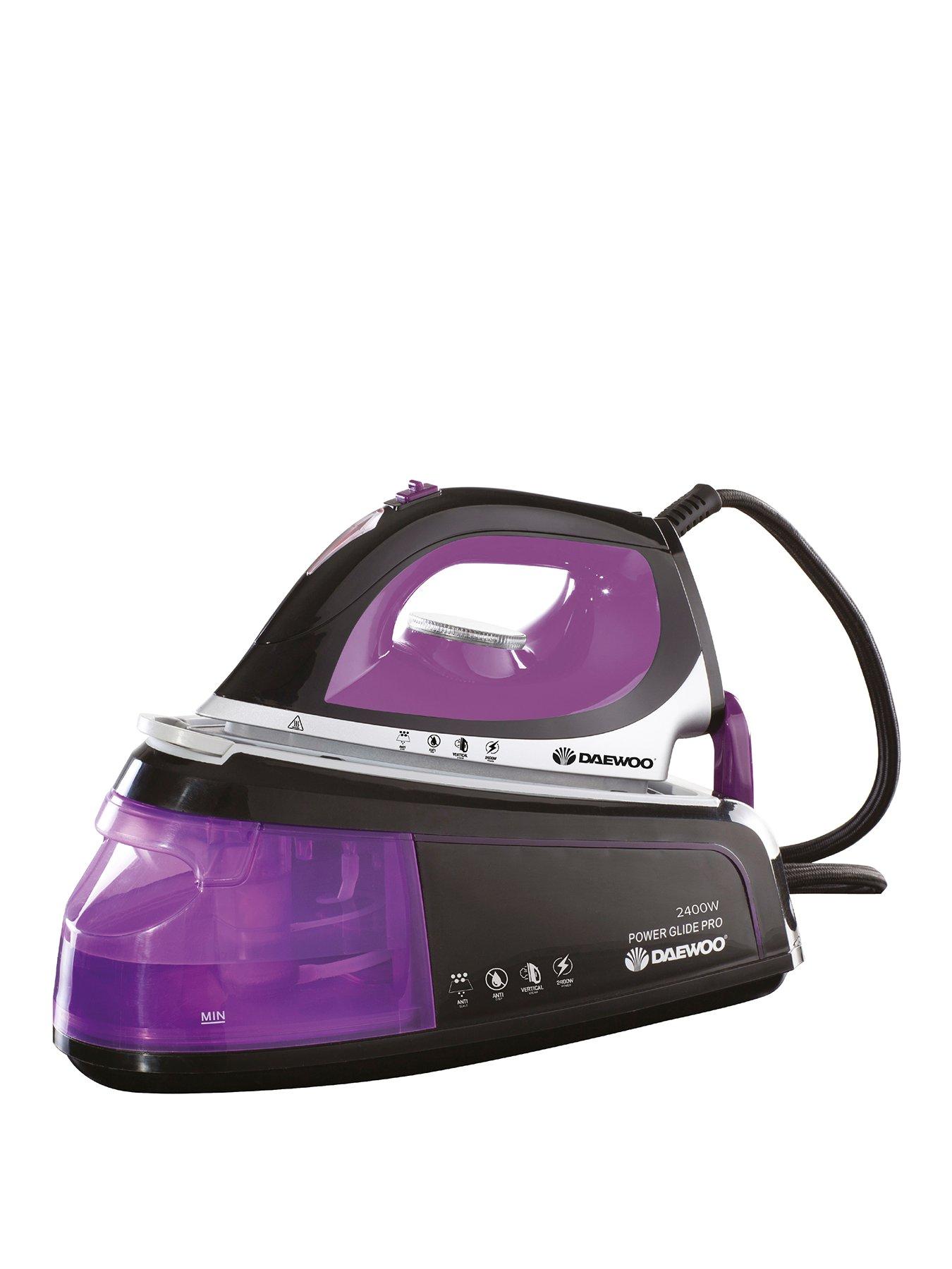Image 1 of 6 of Daewoo Power Glide Steam Station Iron 2400w