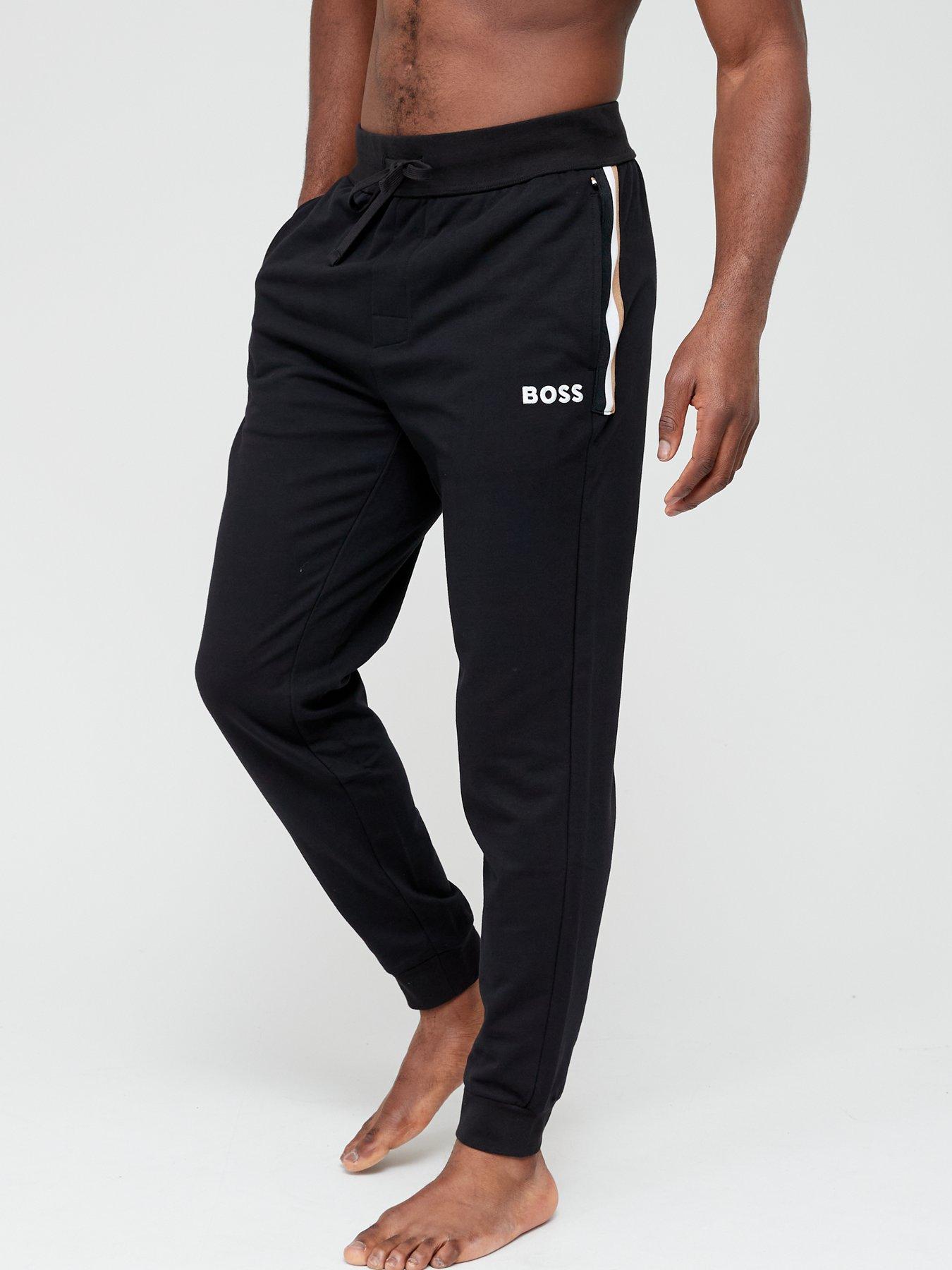 BOSS Bodywear Iconic Lounge Joggers Black Very Ireland