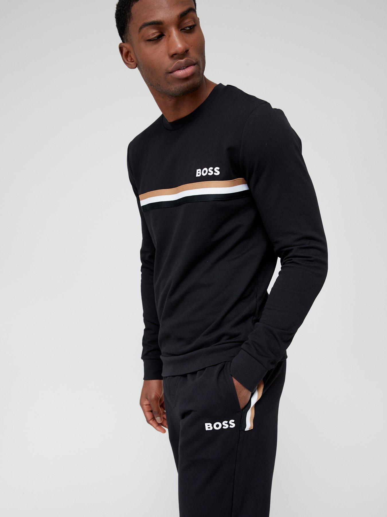 Boss bodywear authentic tracksuit hot sale black