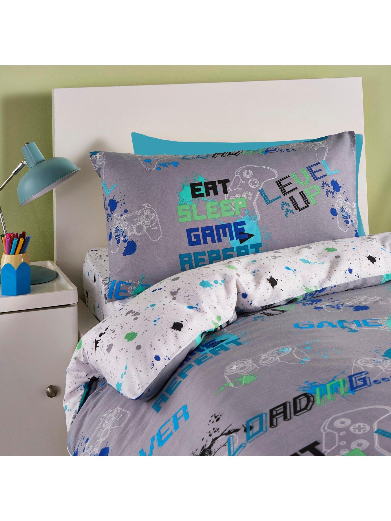 bedlam-game-glow-in-the-dark-single-duvet-cover-set-multioutfit