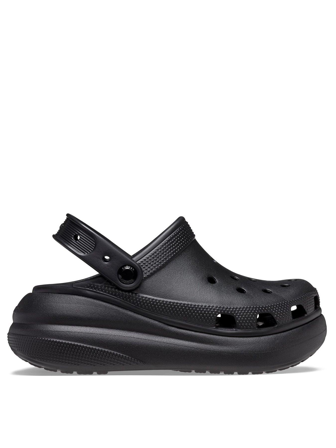 Crocs 2025 black platform