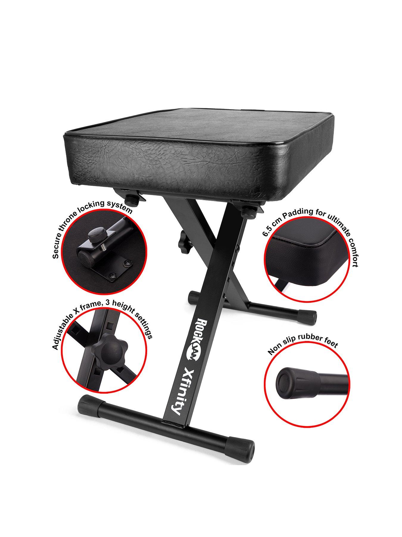 Image 1 of 6 of RockJam KBB100 Keyboard Bench