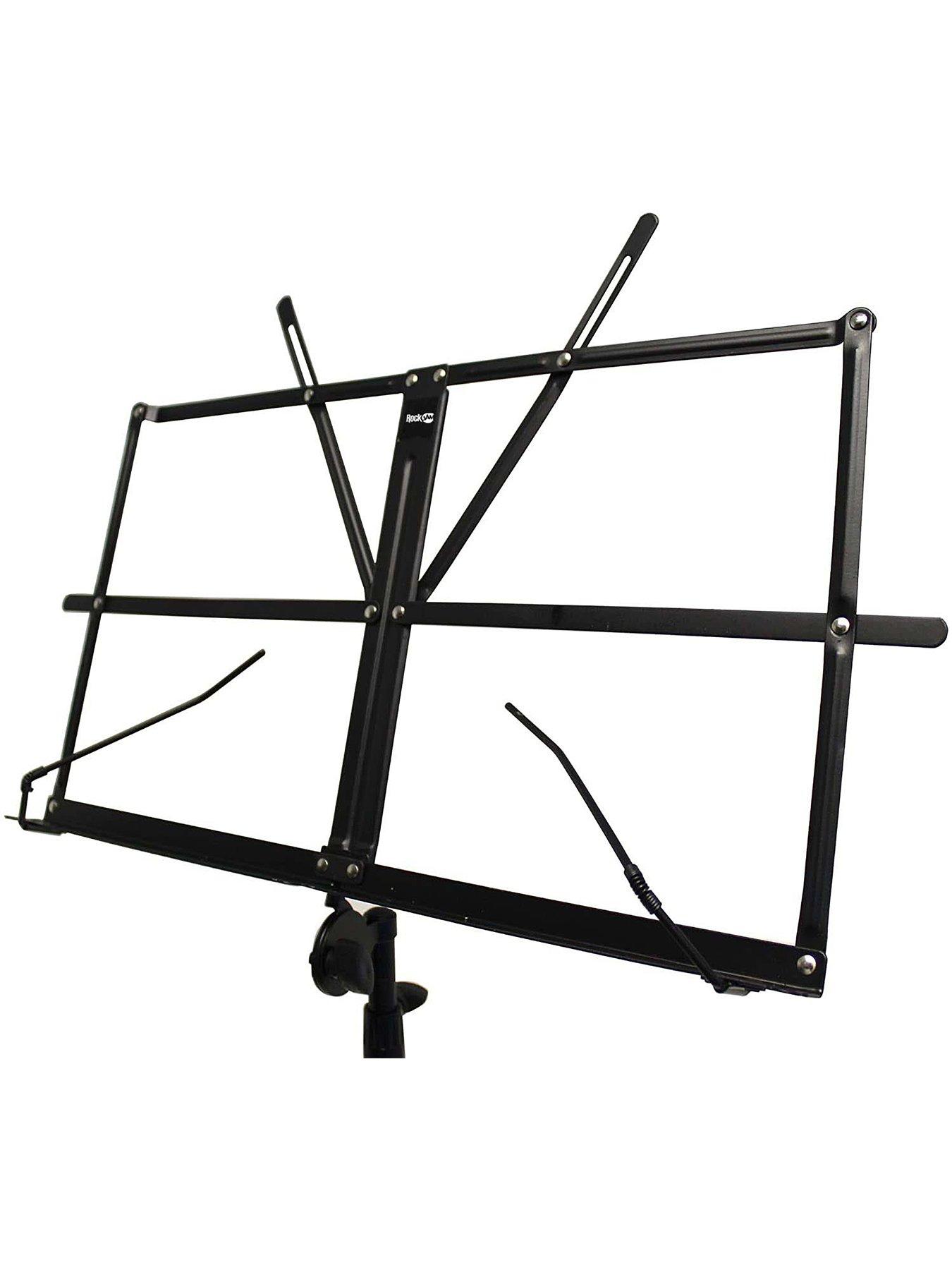 rockjam-music-stand-with-bag-blackstillFront