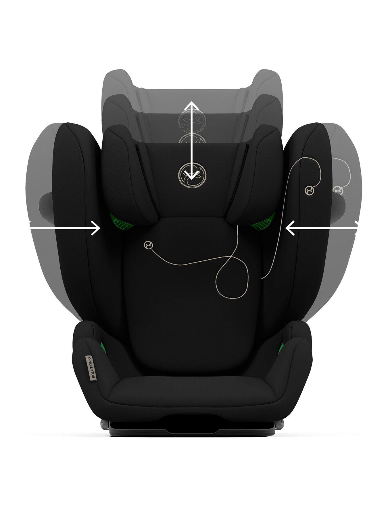 Cybex Solution G i-Fix Car Seat - Moon Black