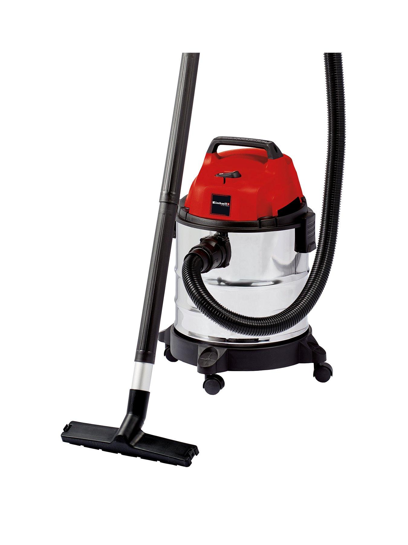 einhell-corded-20l-stainless-steel-wet-amp-dry-vac-tc-vc-1820-sfront