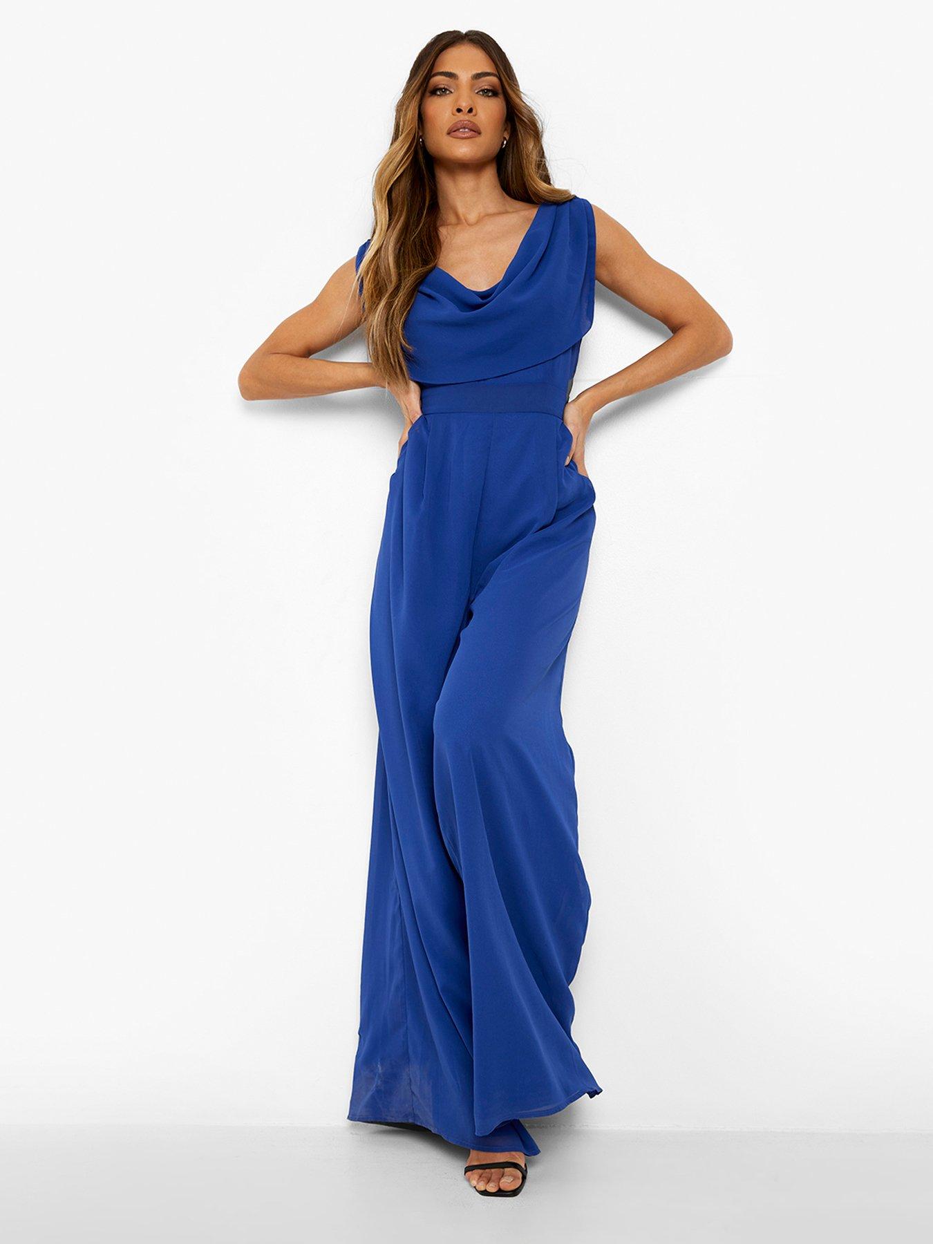 Wide leg hot sale jumpsuit ireland