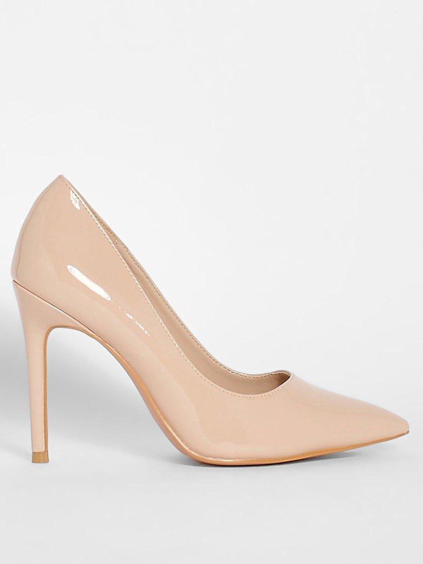 Nude store stiletto shoes