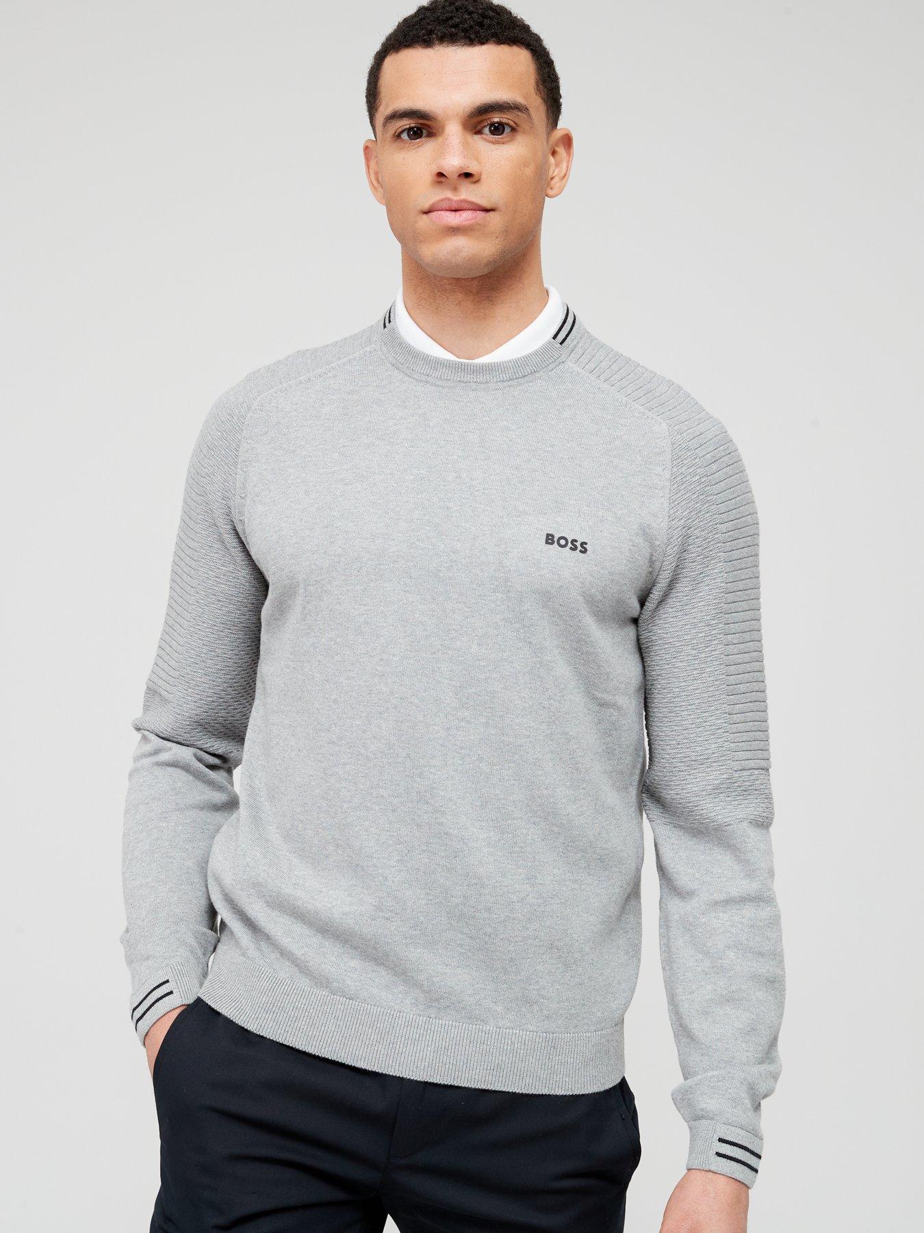 BOSS Golf Rolet Sweatshirt - Grey | Very Ireland