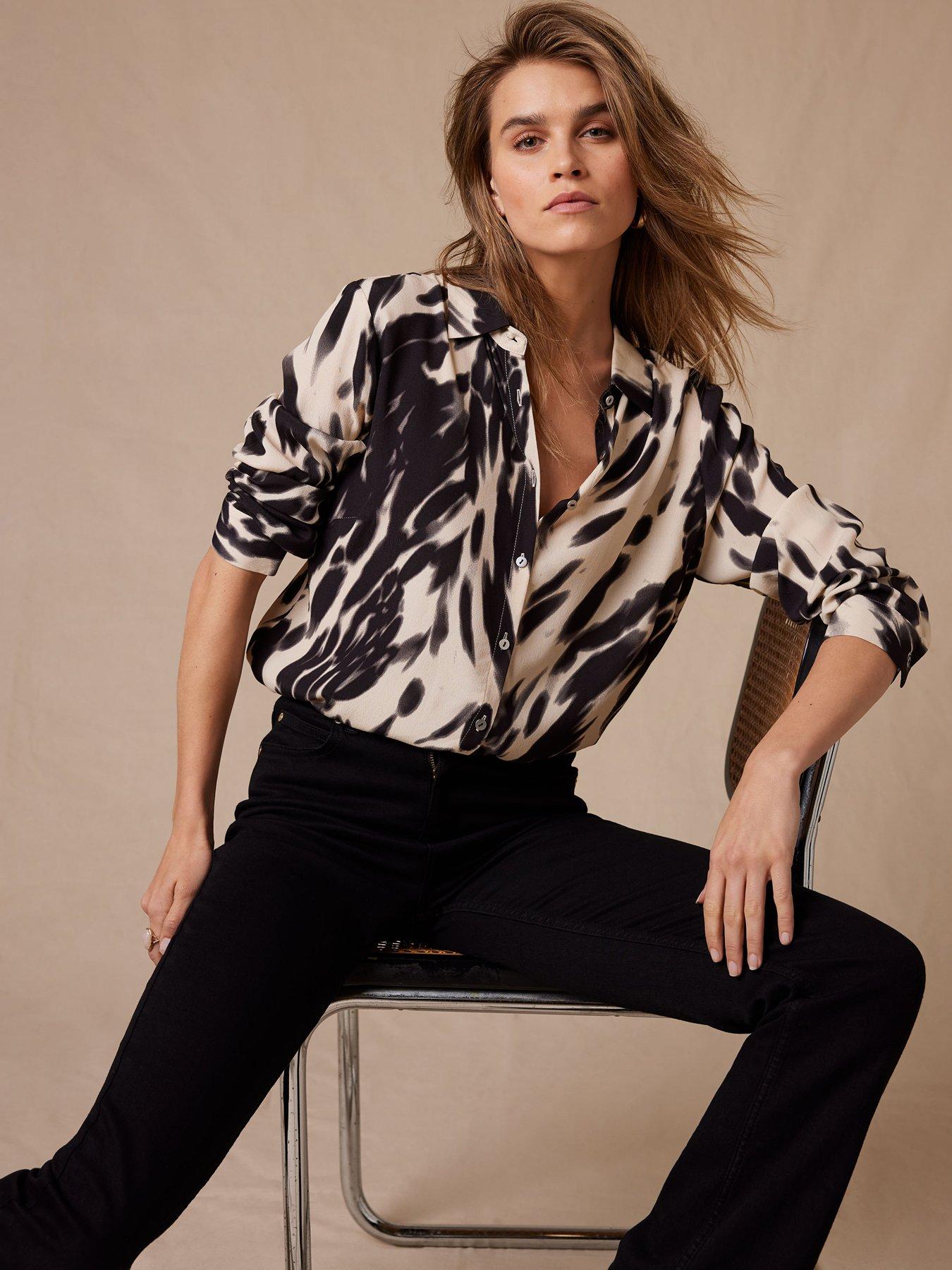 Victoria Animal Print Shirt