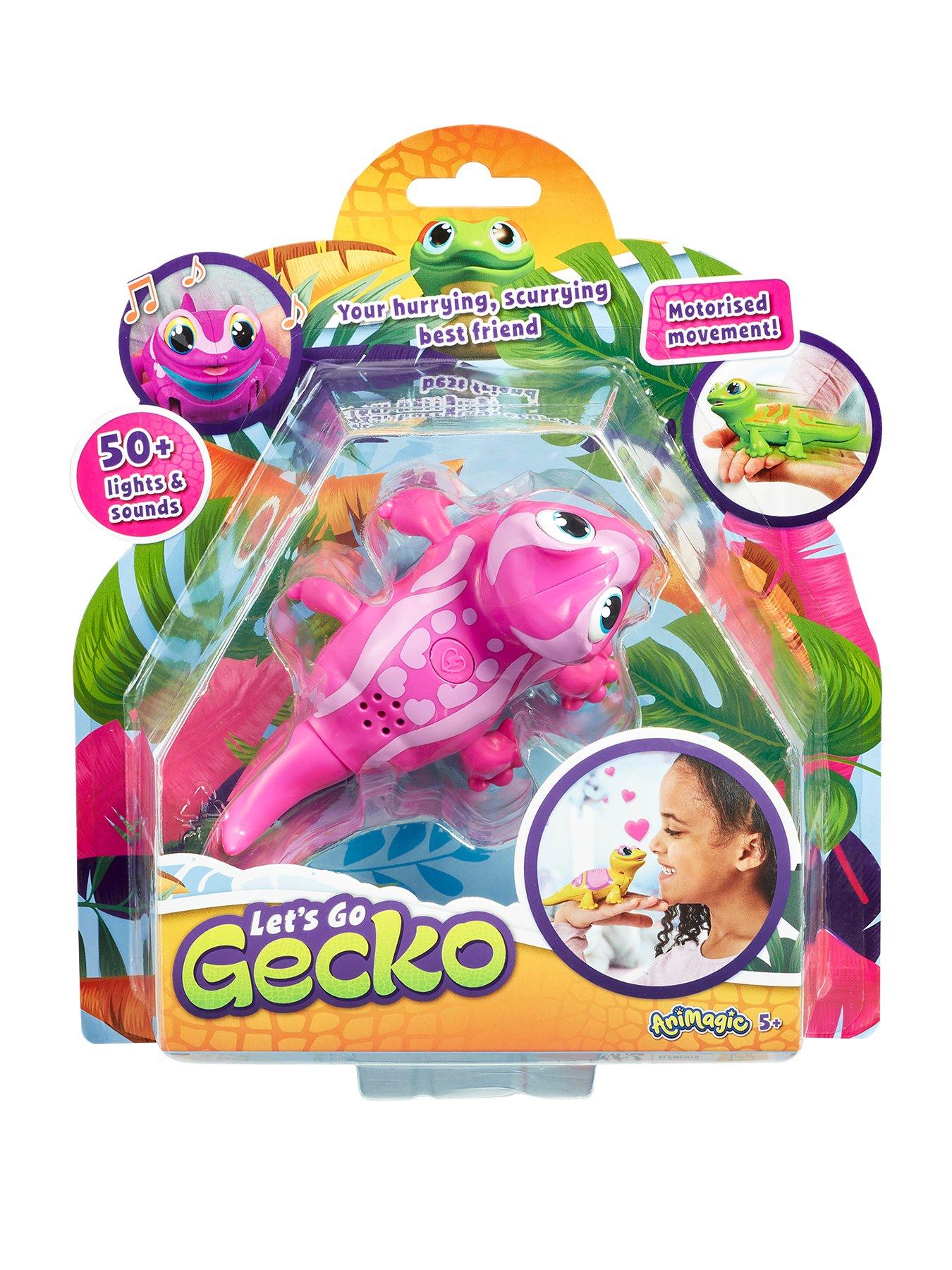 Image 1 of 7 of AniMagic Animagic Let's Go Gecko - Pink