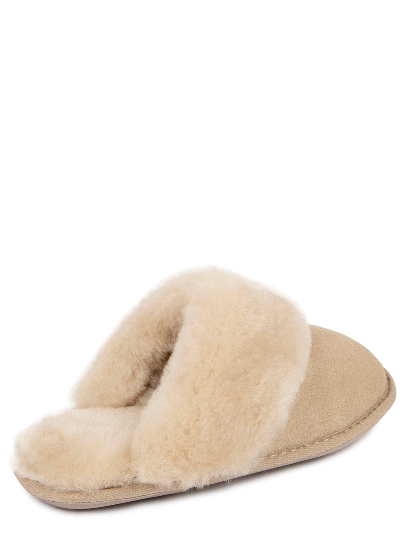 just-sheepskin-duchess-soft-cuff-sheepskin-mule-naturaloutfit