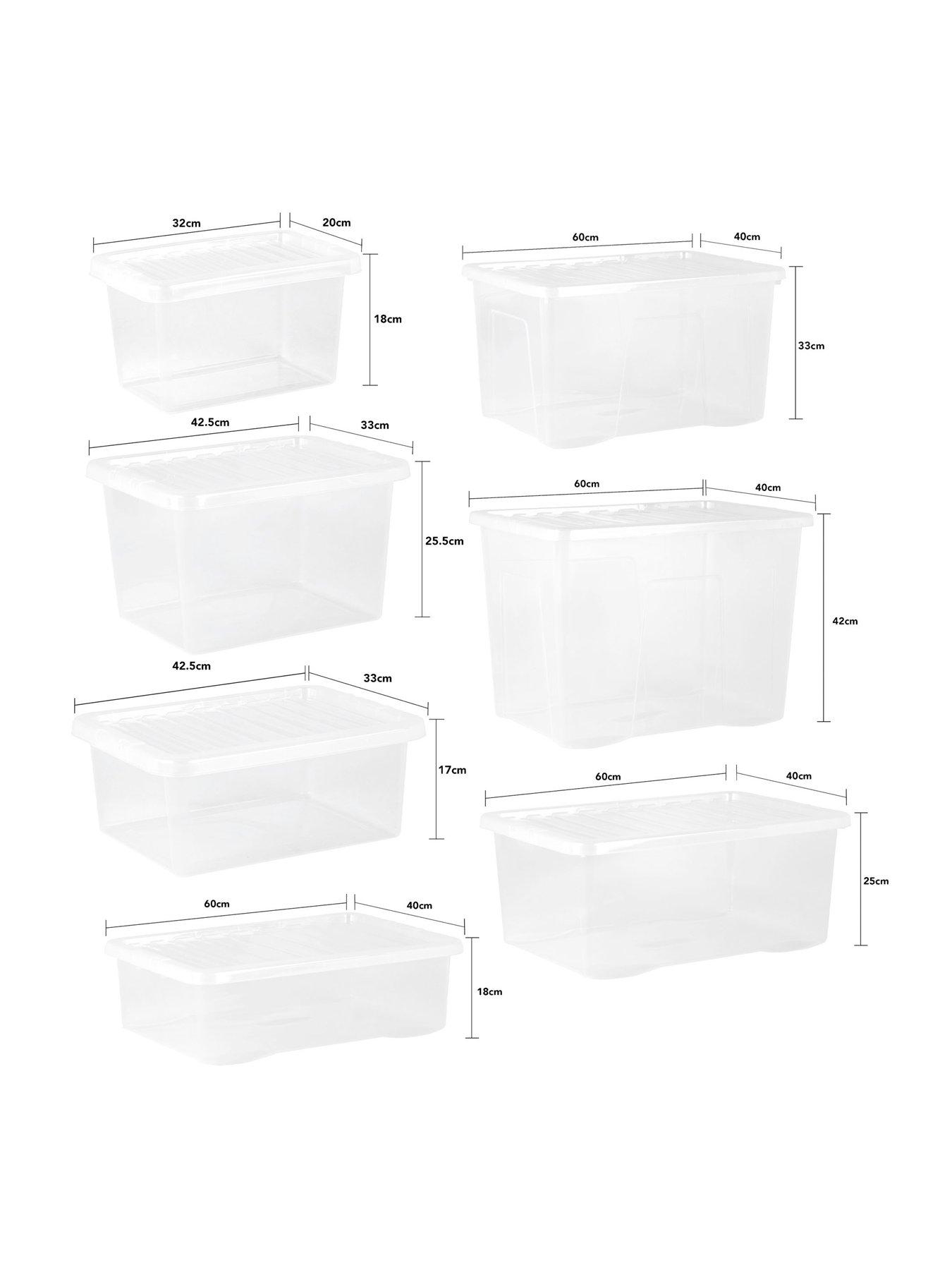 Image 5 of 5 of Wham Set of 7 Crystal Storage Boxes