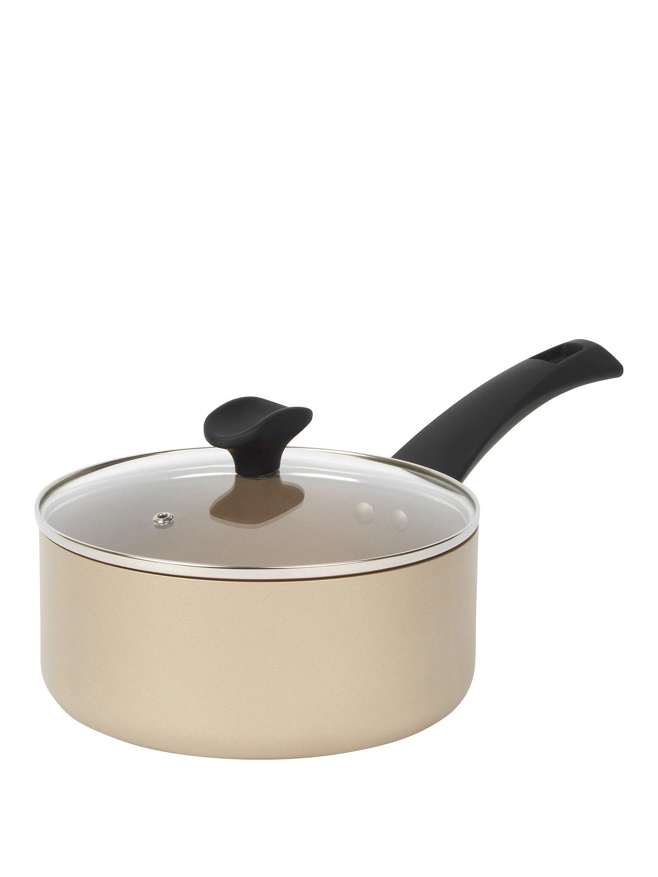 undefined Olympus 20 cm Saucepan with Tempered Glass Lid