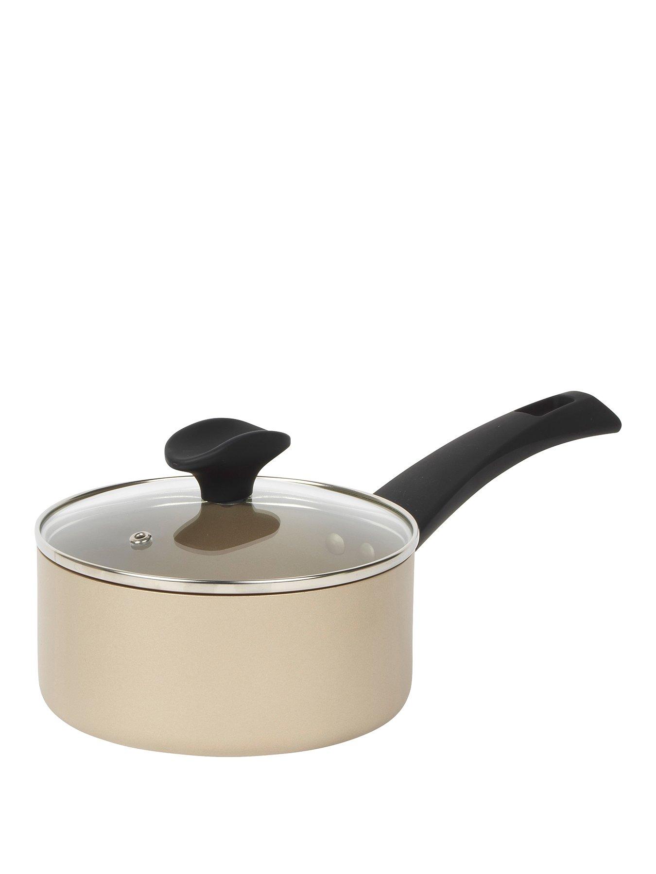 undefined Olympus 16 cm Saucepan with Tempered Glass Lid