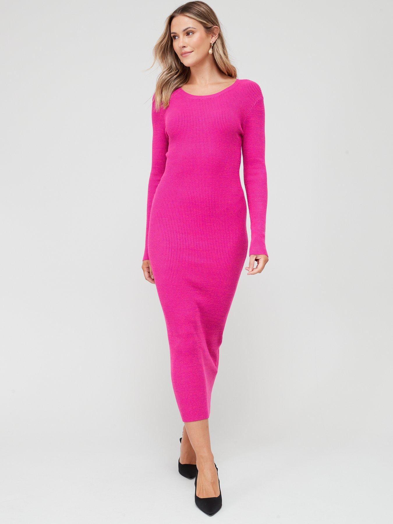 Hot pink 2024 dress ireland