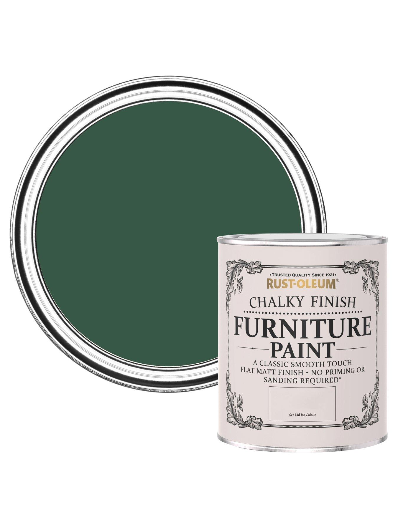 undefined Chalky Finish Furniture Paint in The Pinewoods – 750 ml Tin