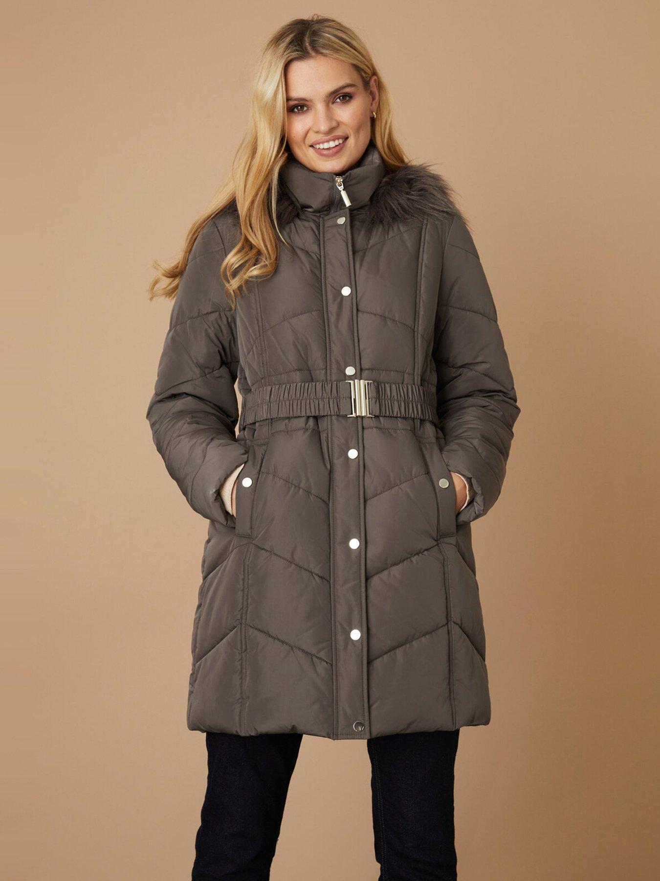 Wallis petite 2024 padded coat