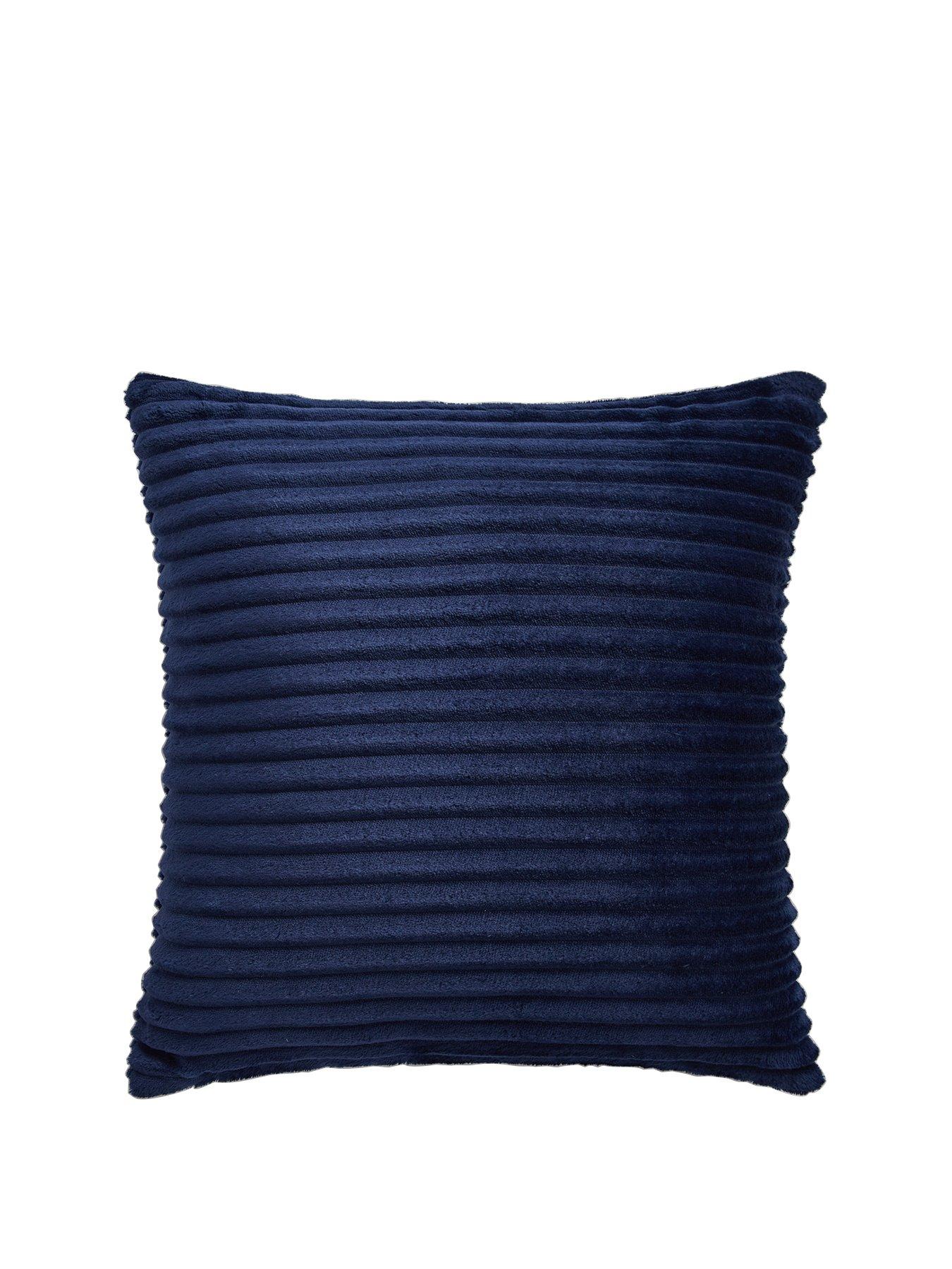 Image 1 of 4 of The Very Collection Ribbon Velour Cushion