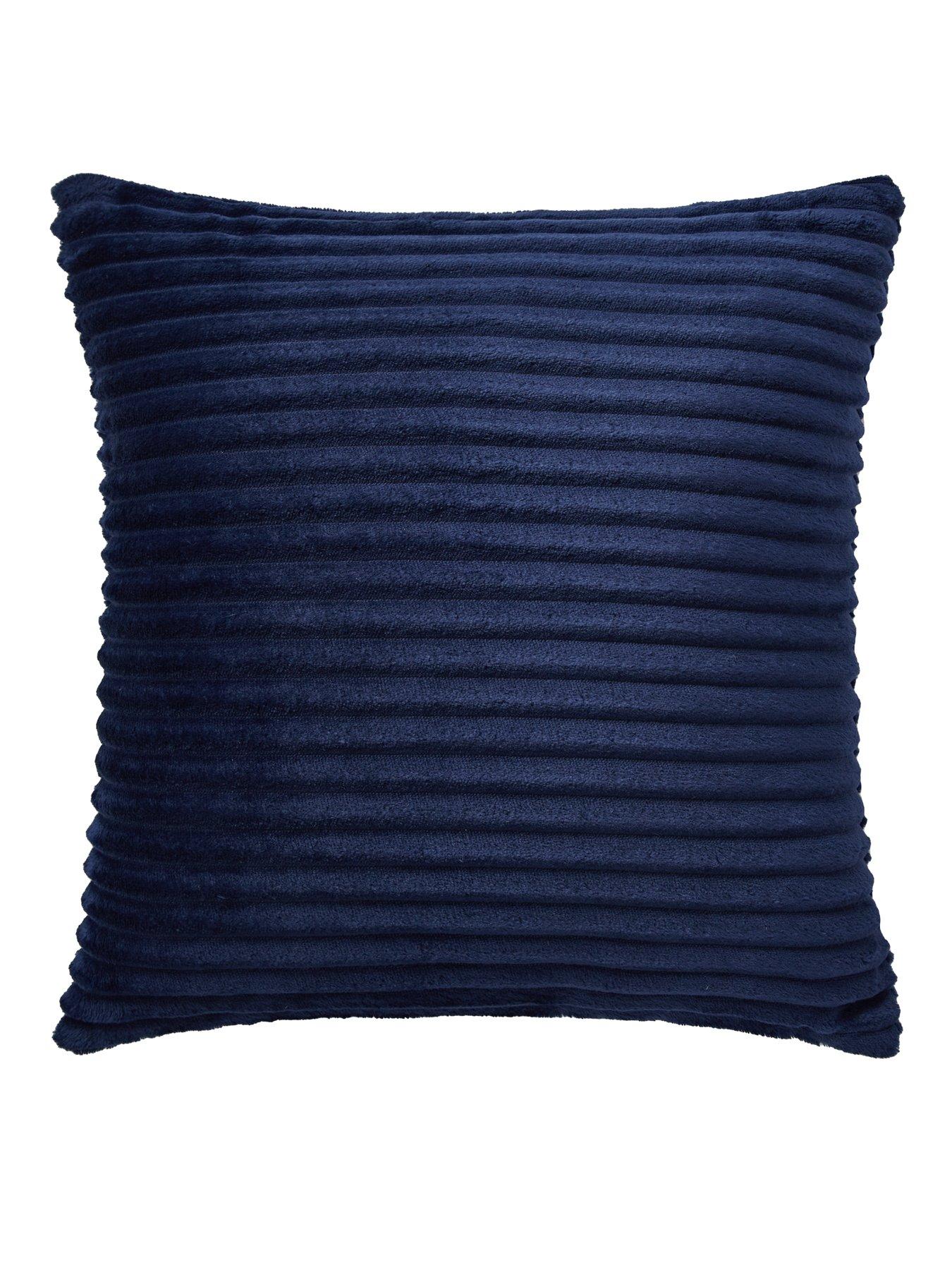 Image 4 of 4 of The Very Collection Ribbon Velour Cushion