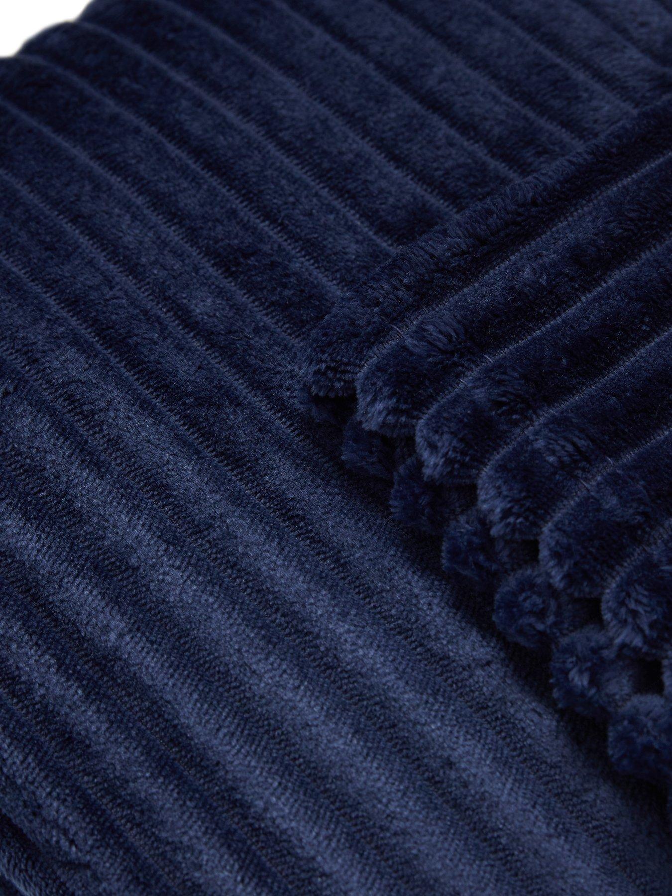 Image 3 of 3 of The Very Collection Ribbon Velour Throw