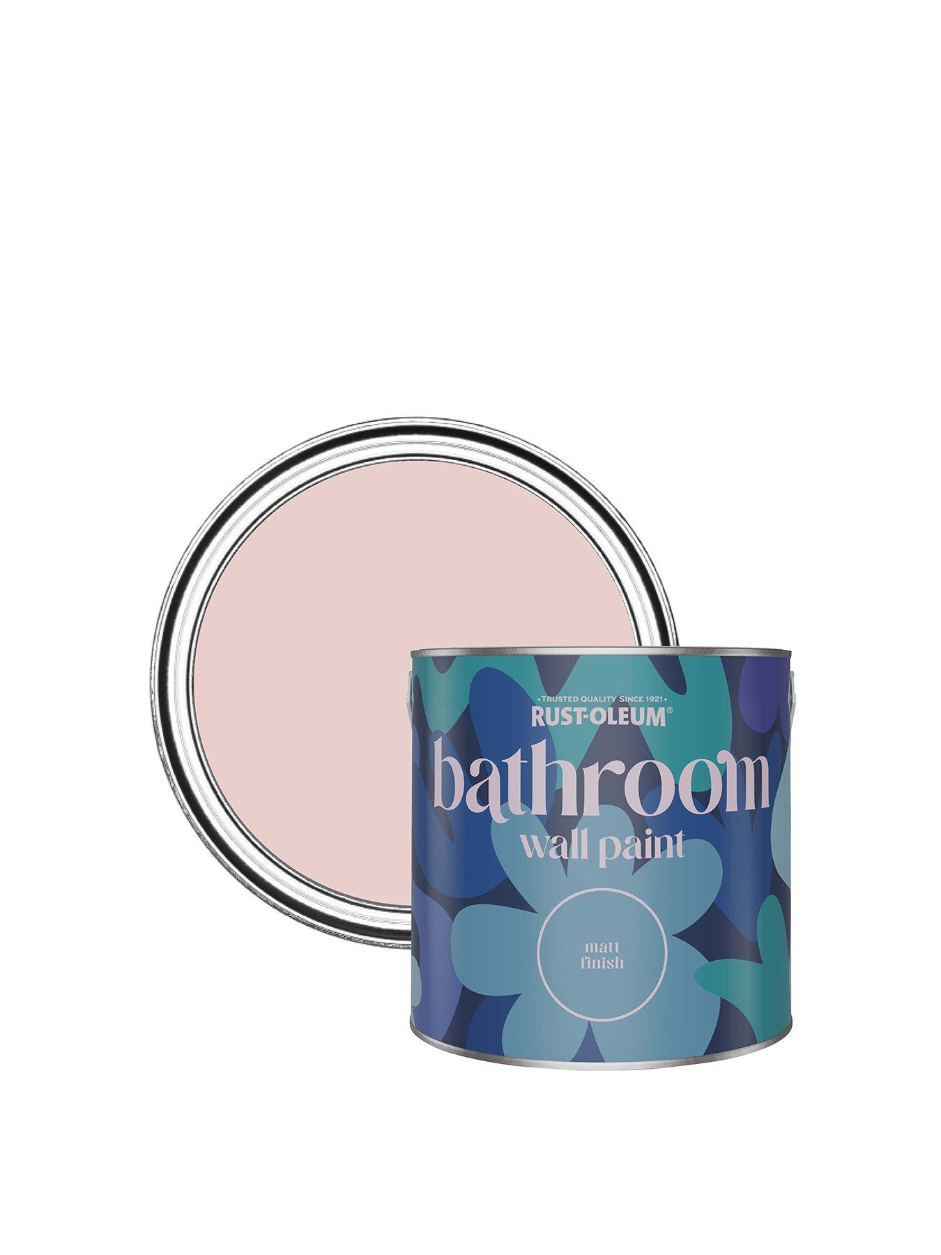 Rust-Oleum Bathroom Wall Paint in Pink Champagne – 2.5-litre tin