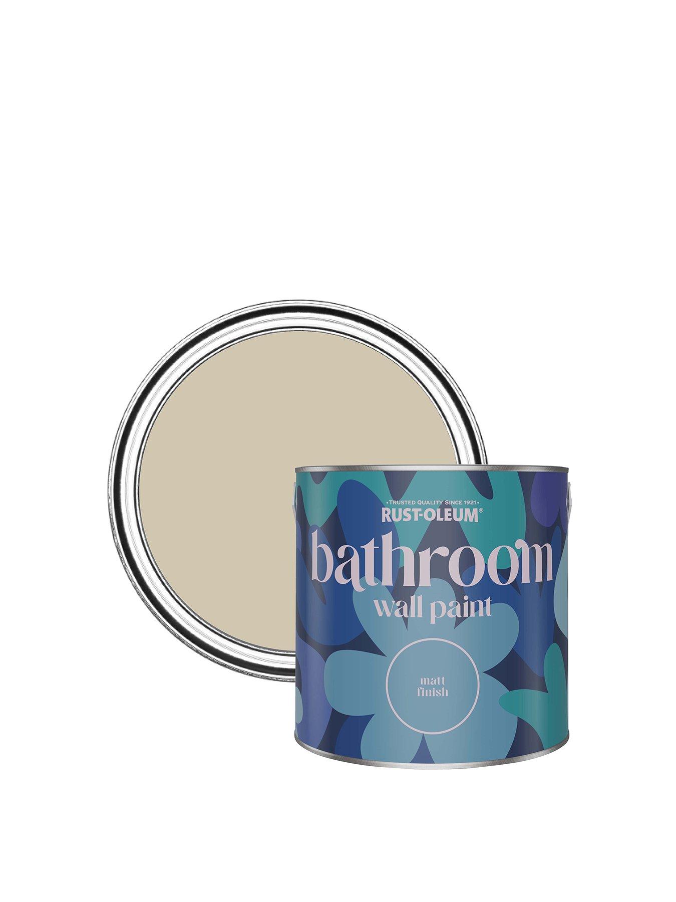 Rust-Oleum Bathroom Wall Paint in Silver Sage – 2.5-litre tin