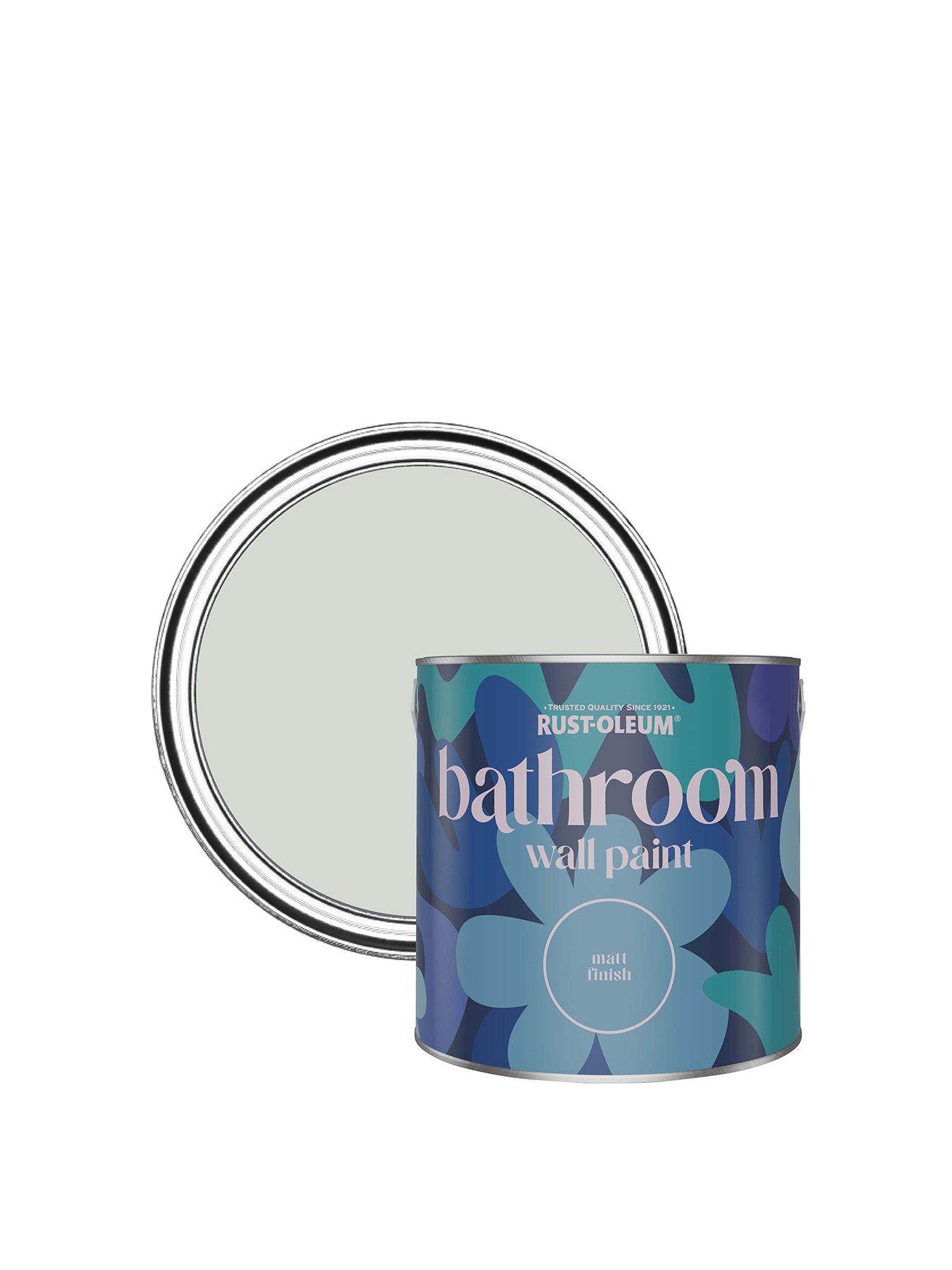 Rust-Oleum Bathroom Wall Paint in Winter Grey – 2.5-litre tin