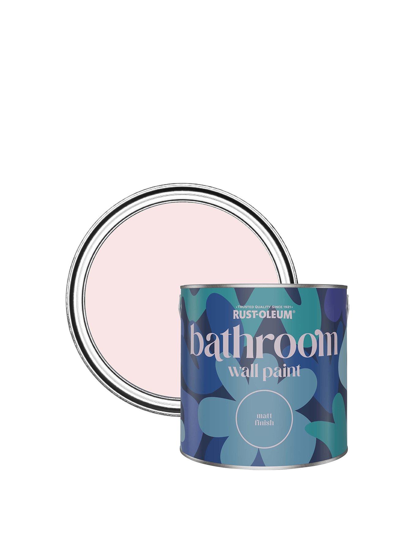 Rust-Oleum Bathroom Wall Paint in Strawberry Vanilla – 2.5-litre tin