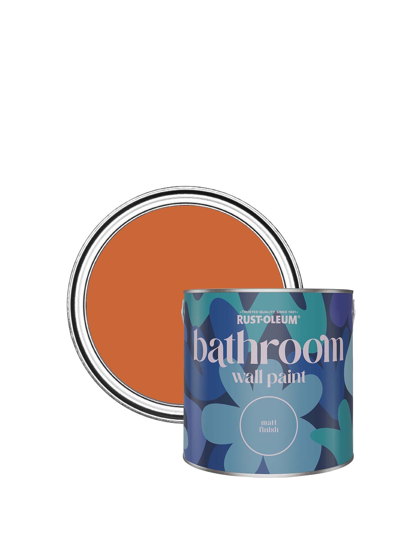 Rust-Oleum Bathroom Wall Paint in Tiger Tea – 2.5-litre tin