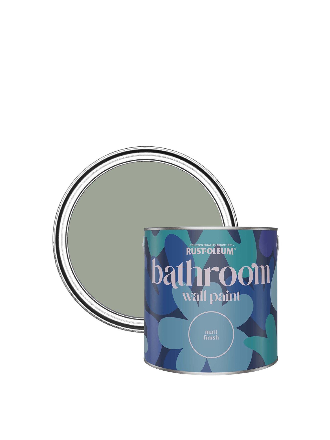 Rust-Oleum Bathroom Wall Paint in Tea Leaf – 2.5-litre tin