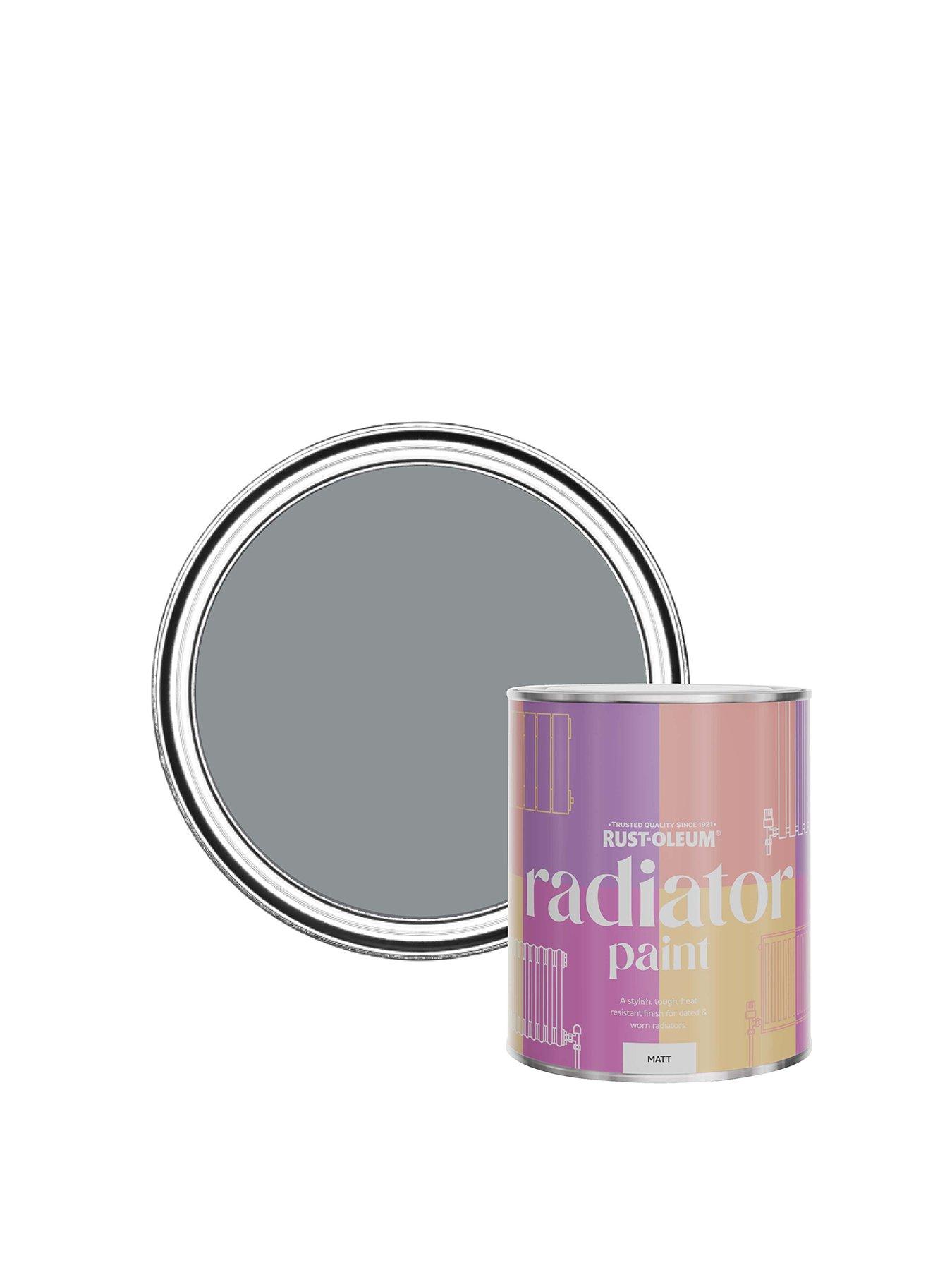 Rust-Oleum Matt Finish 750 ml Radiator Paint – Slate