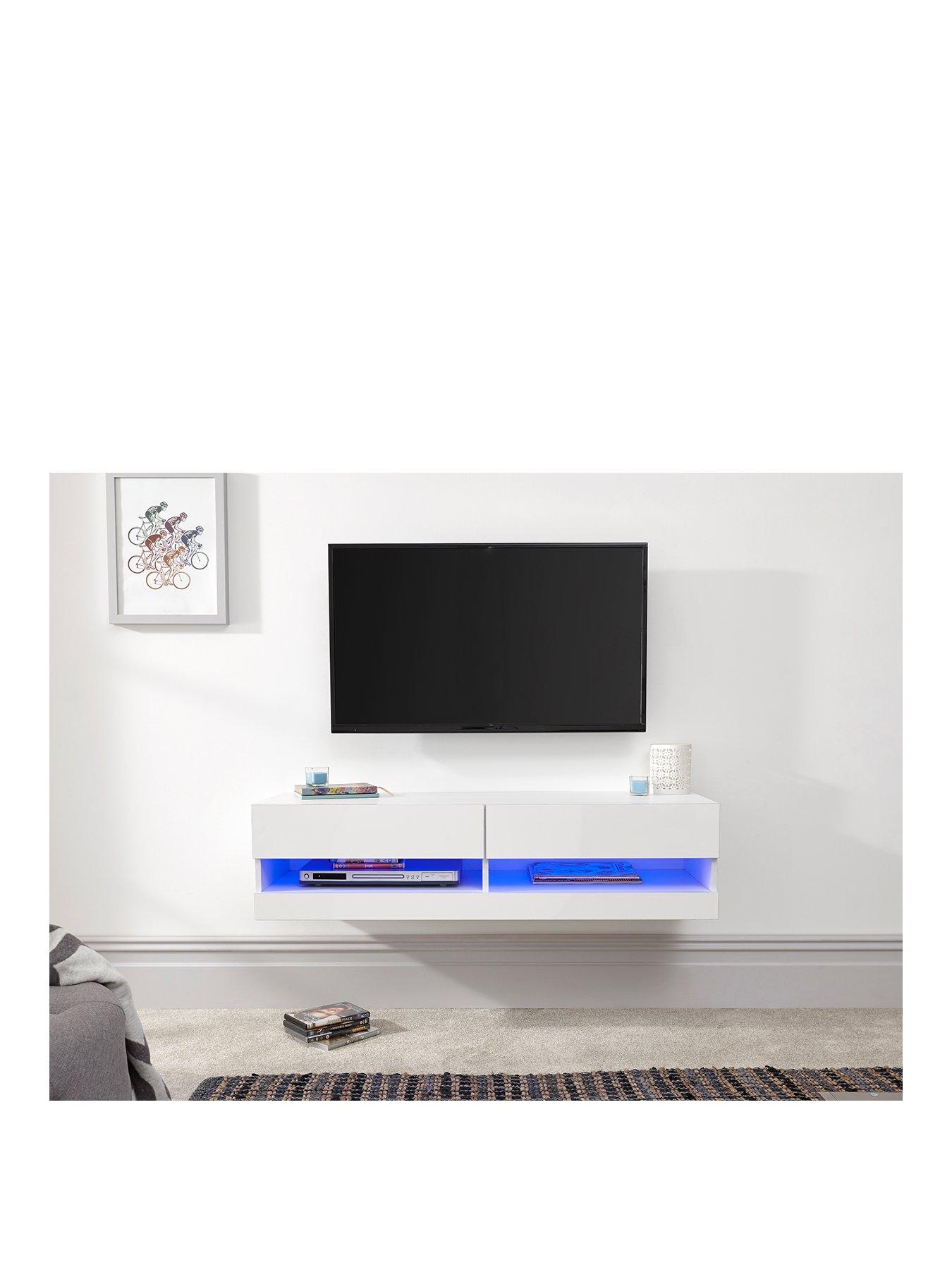 Led floating outlet tv unit