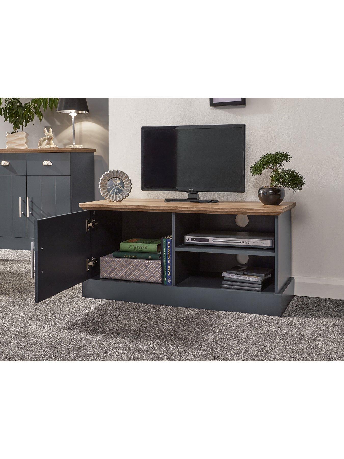 Small tv stand for store 43 inch tv