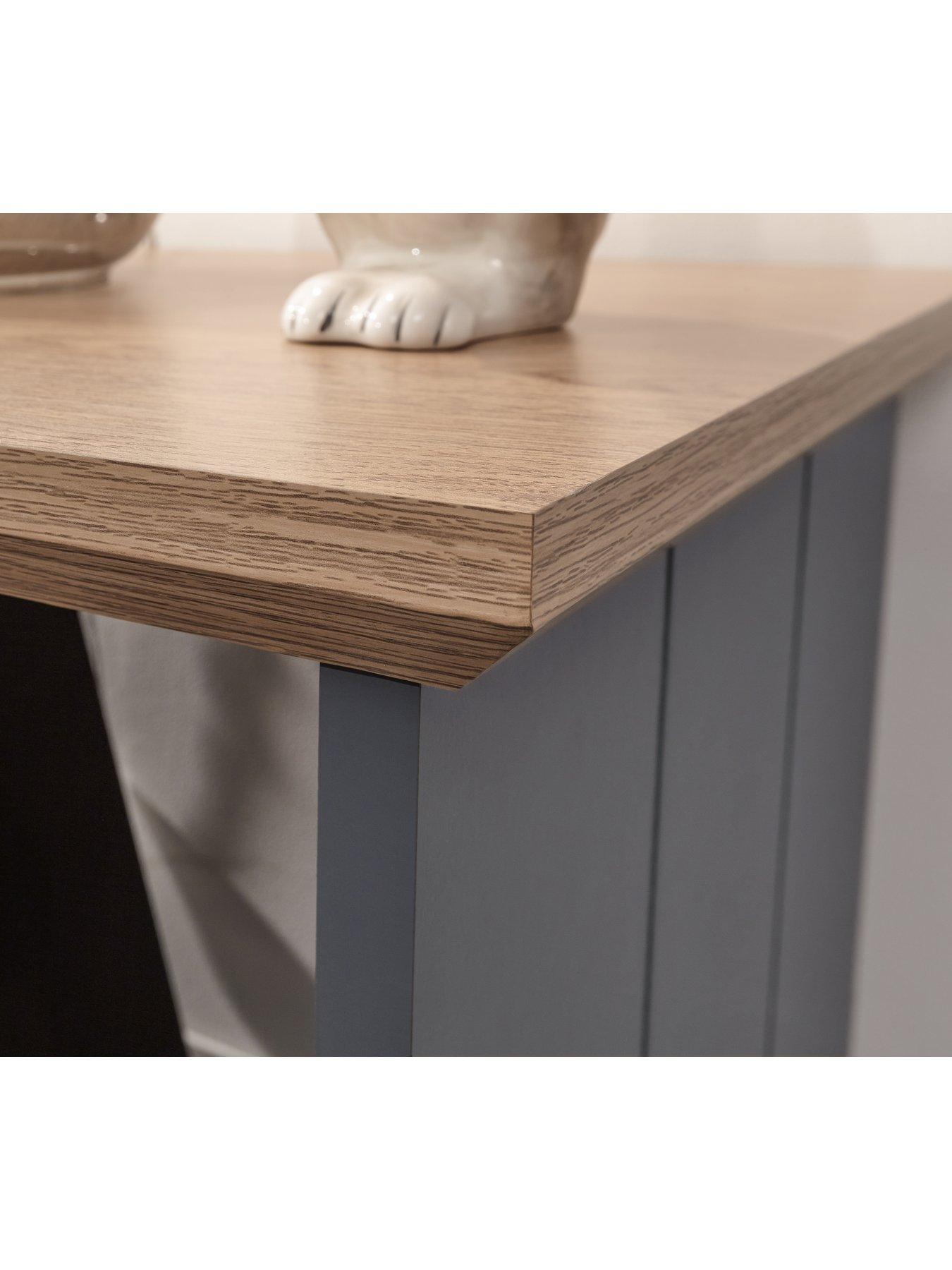 Image 4 of 5 of GFW Kendal Lamp Table - Blue