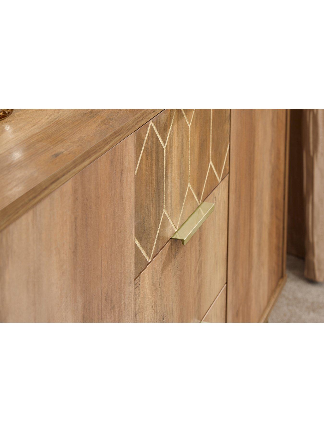 Image 5 of 6 of GFW Orleans 2 Door 3 Drawer Cabinet