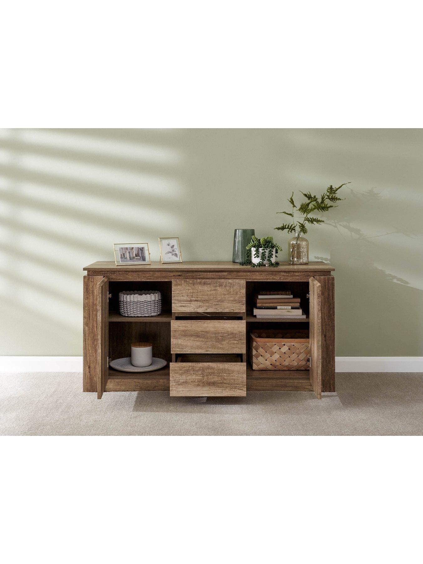 Image 2 of 4 of GFW Canyon 2 Door, 3 Drawer Sideboard