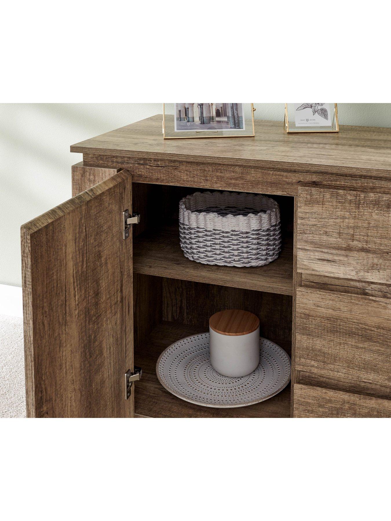 Image 4 of 4 of GFW Canyon 2 Door, 3 Drawer Sideboard