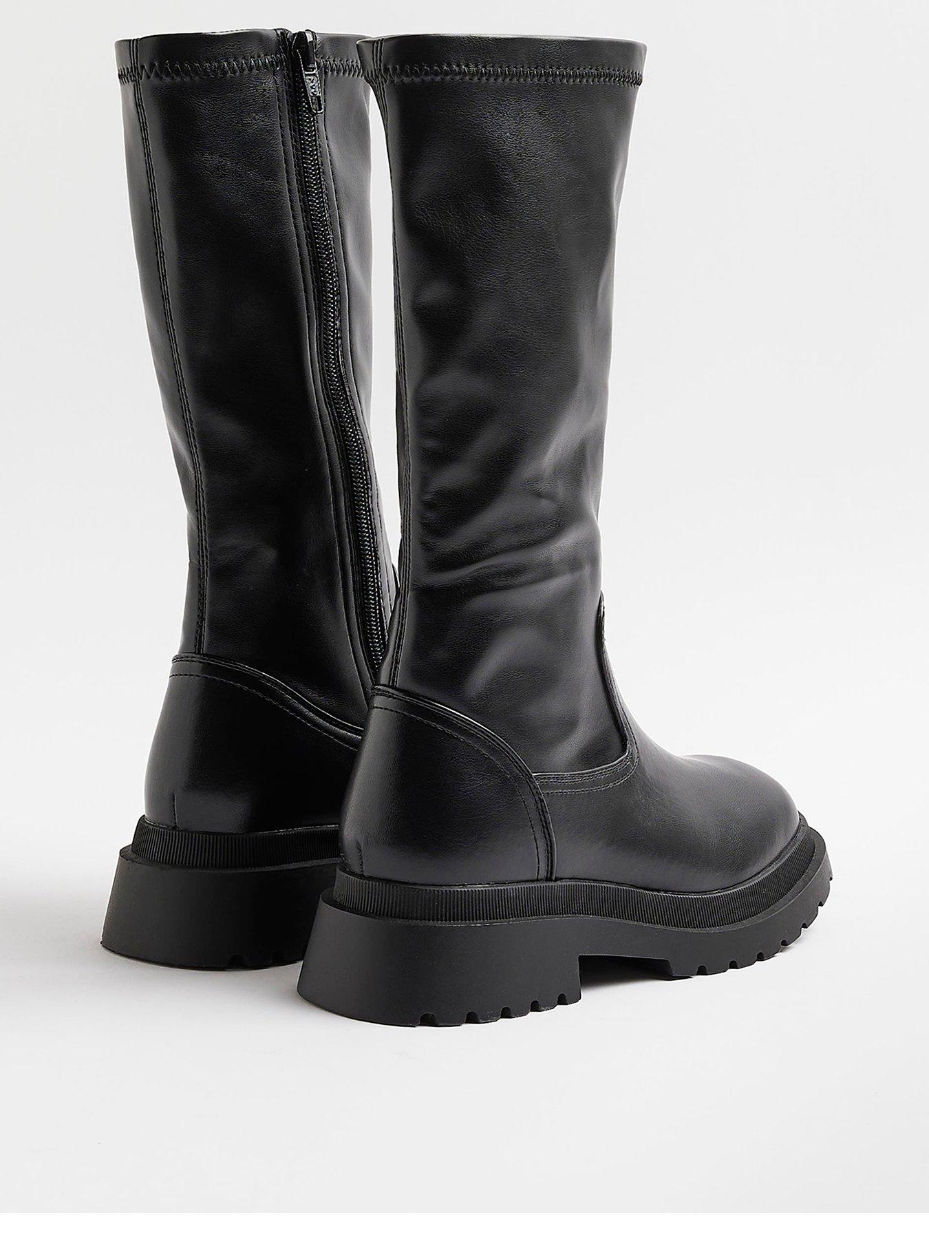 River island girls 2024 knee high boots