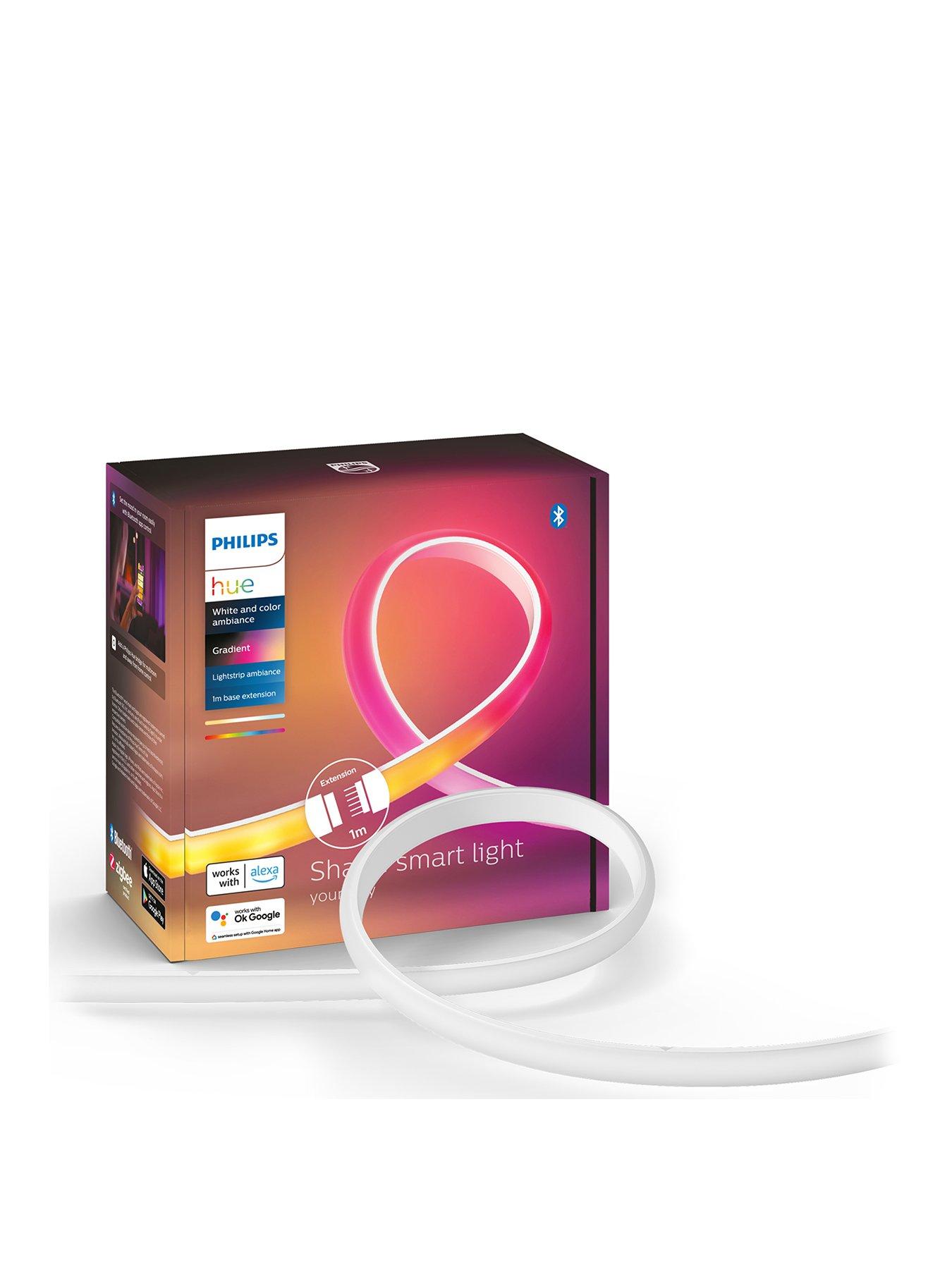 Image 1 of 8 of Philips Hue Hue Gradient Lightstrip 1-metre Extension&nbsp;UK