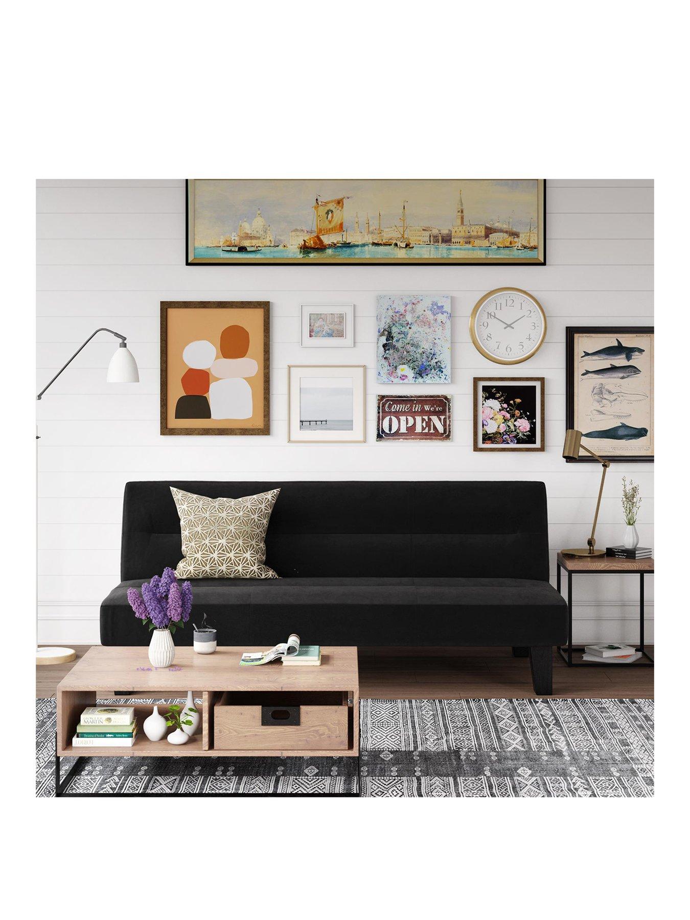 Image 2 of 6 of Dorel Home Kebo fabric Sofa Bed