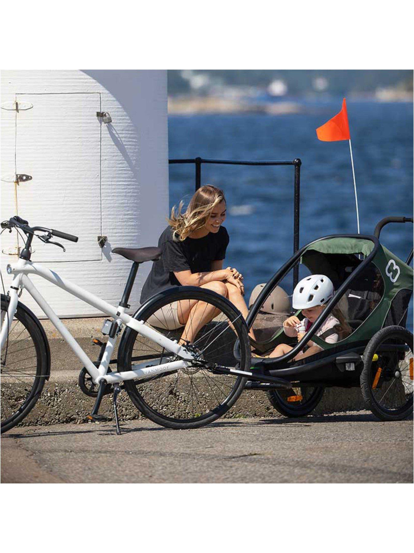 One child shop bike trailer