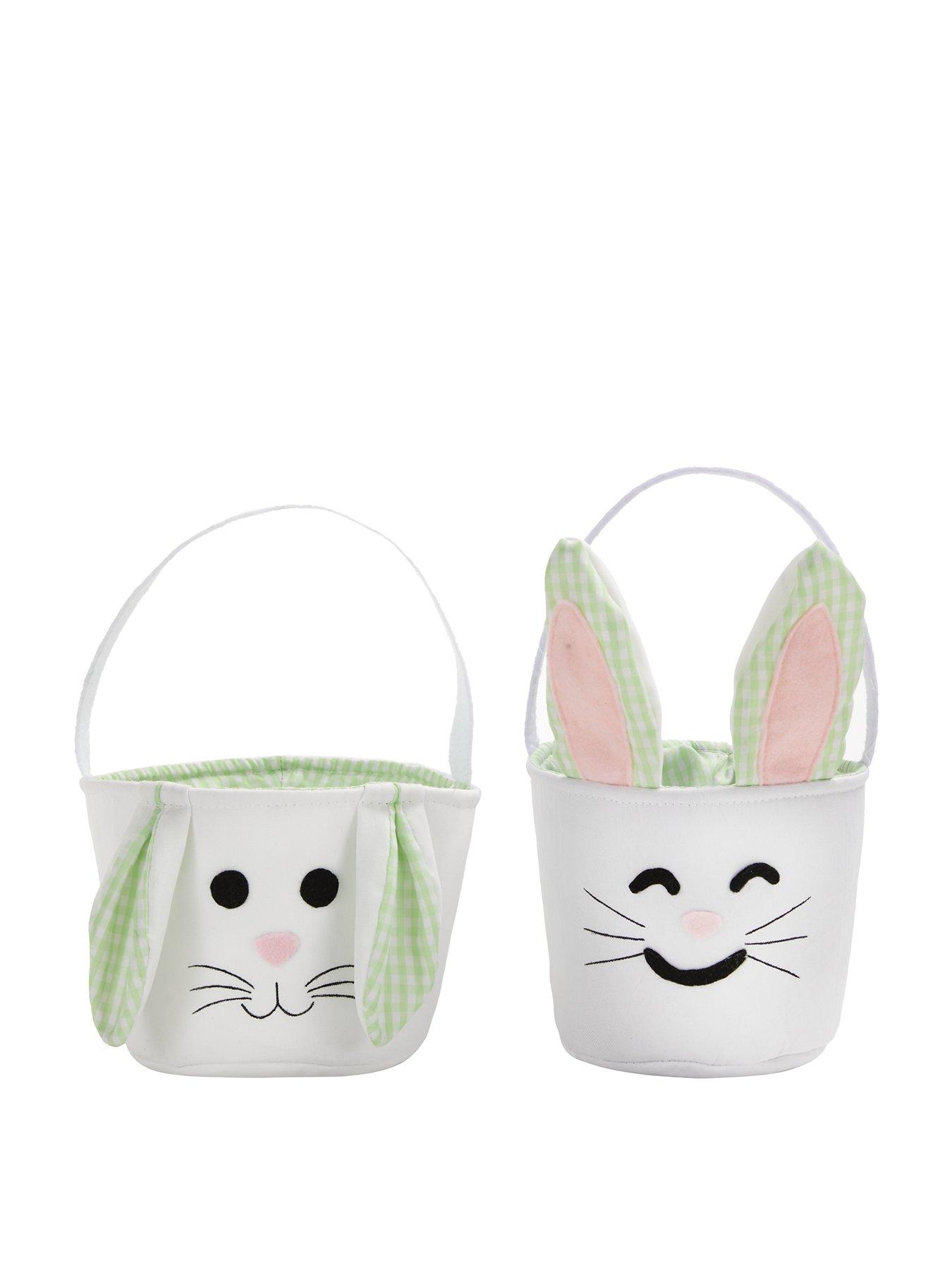 Image 2 of 6 of Very Home Set of 2 Spring/Easter Bunny Baskets