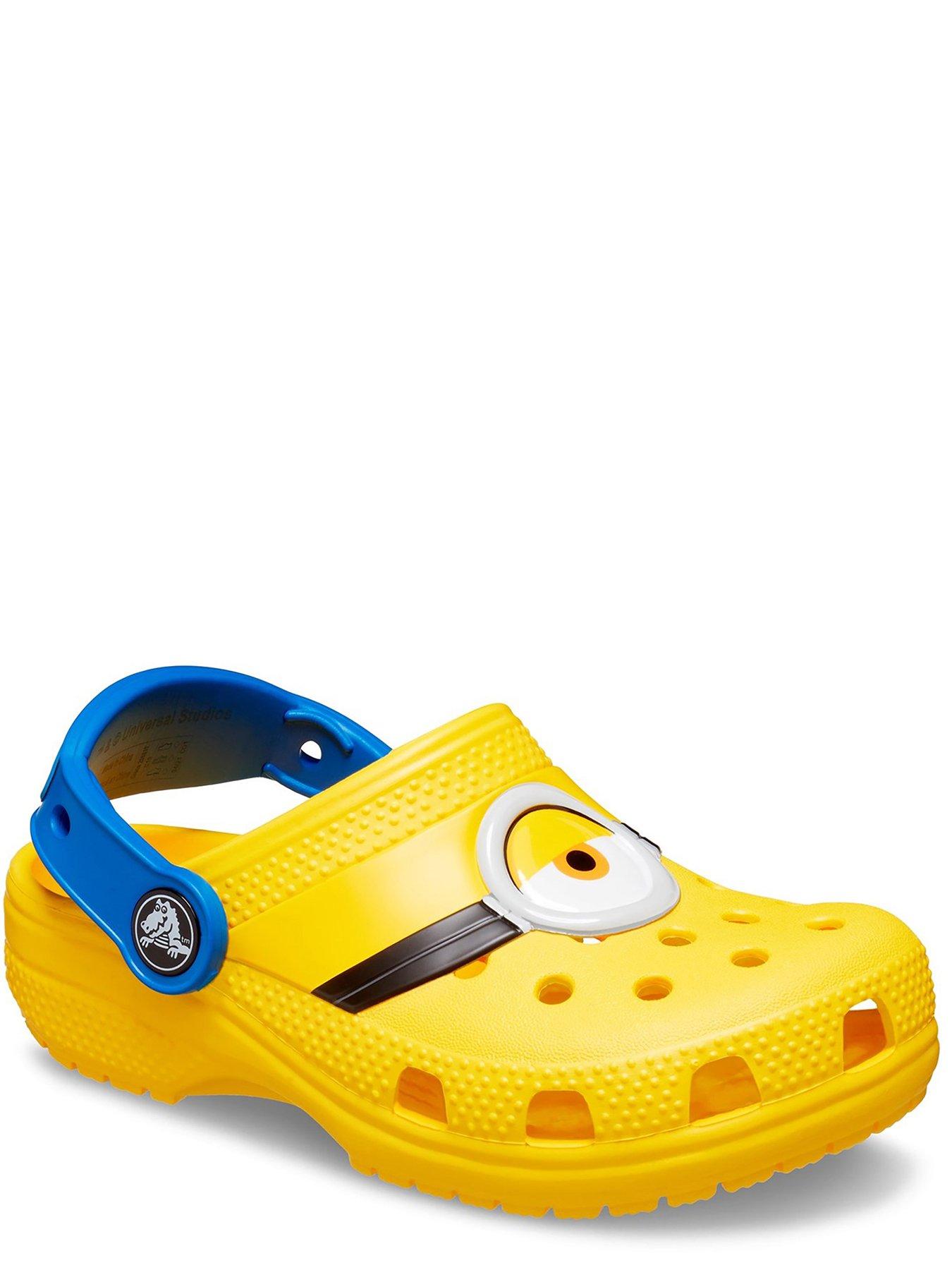 Minion crocs for deals adults