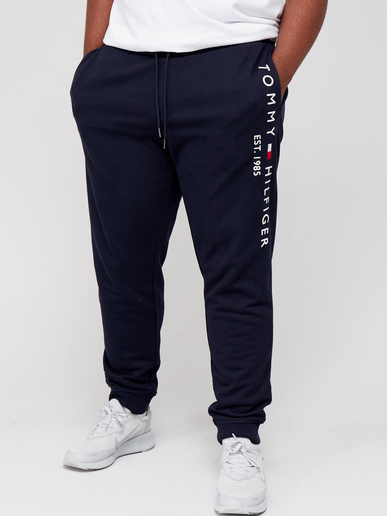 Navy tommy store hilfiger joggers