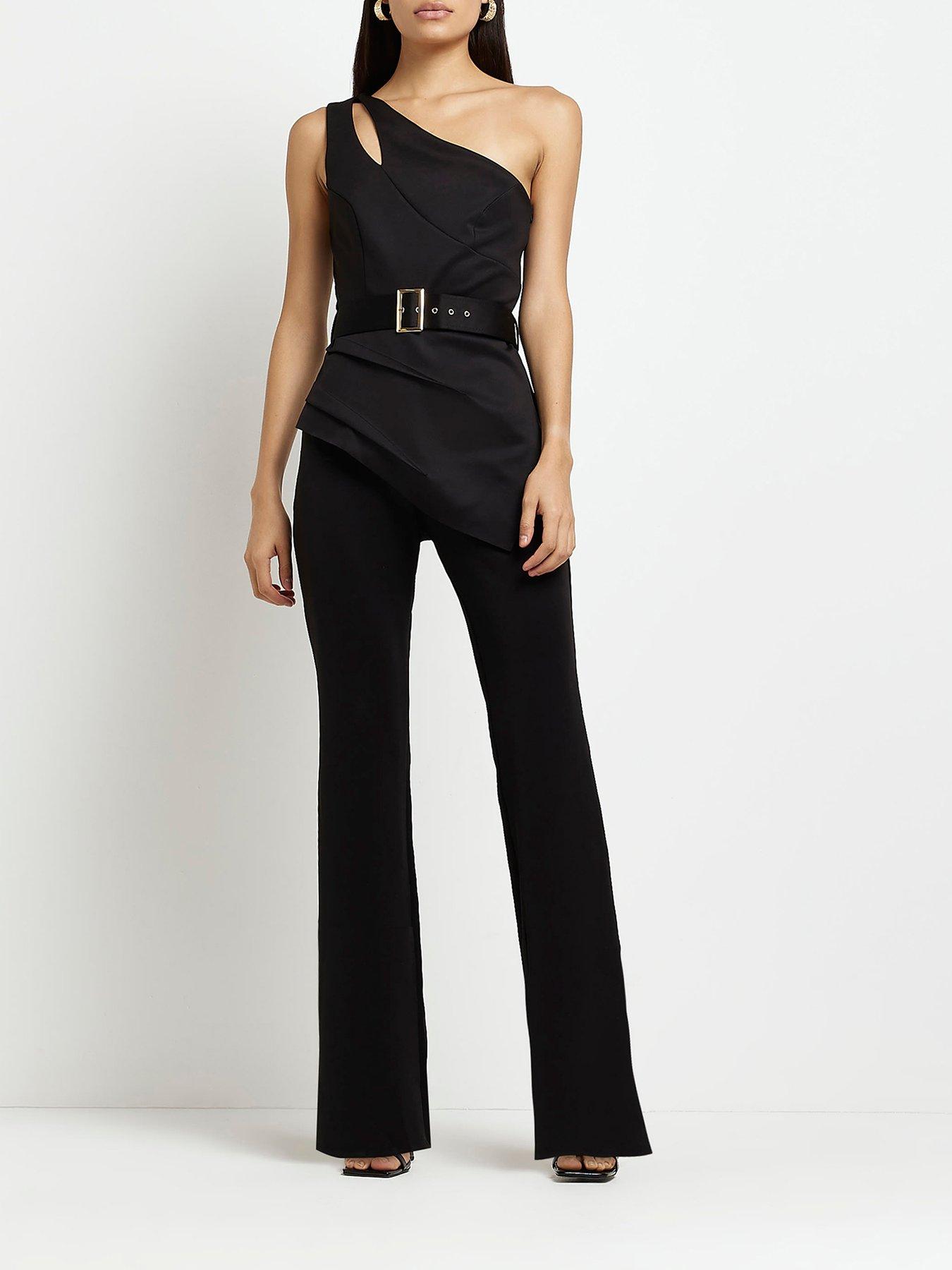 britney belted jumpsuit